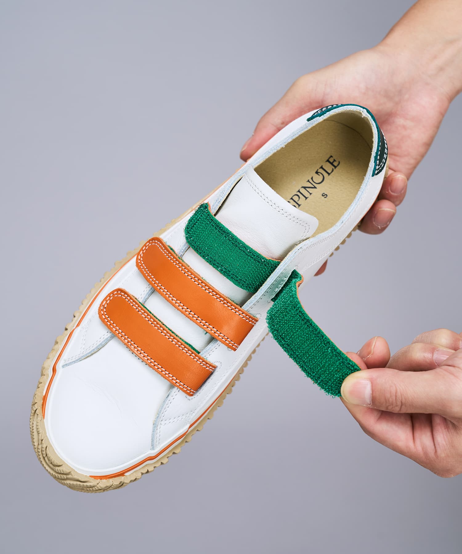 SP-1072 White/Orange - SPINGLE